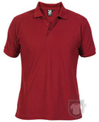 Polos Roly Pegaso m policoton color Granate :: Ref: 57 Polos Roly Pegaso m policoton color Granate :: Ref: 57