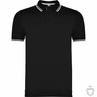 Polos Roly Montreal color Black - White :: Ref: 0201 Polos Roly Montreal color Black - White :: Ref: 0201