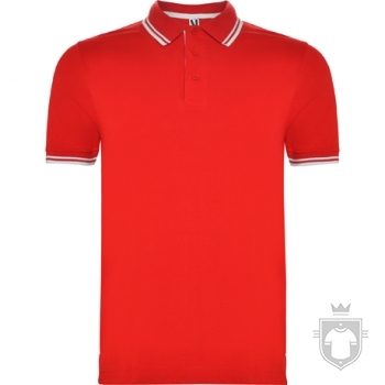 Polos Roly Montreal color Red and White :: Ref: 6001 Polos Roly Montreal color Red and White :: Ref: 6001
