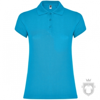 Polos Roly Star W color Turquoise :: Ref: 12 Polos Roly Star W color Turquoise :: Ref: 12