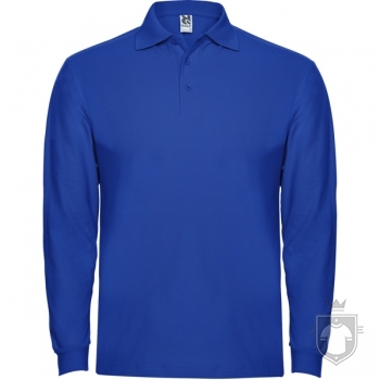 Polos Roly Estrella manga larga 220 algodon color Royal blue :: Ref: 05 Polos Roly Estrella manga larga 220 algodon color Royal blue :: Ref: 05