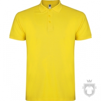 Polos Roly Star Tallas grandes color Yellow :: Ref: 03 Polos Roly Star Tallas grandes color Yellow :: Ref: 03