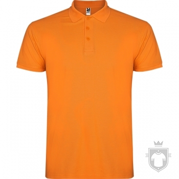 Polos Roly Star Tallas grandes color Orange :: Ref: 31 Polos Roly Star Tallas grandes color Orange :: Ref: 31