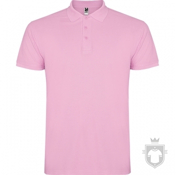 Polos Roly Star Tallas grandes color Light pink :: Ref: 48 Polos Roly Star Tallas grandes color Light pink :: Ref: 48