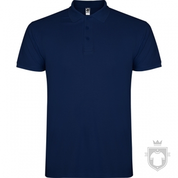 Polos Roly Star Tallas grandes color Navy blue :: Ref: 55 Polos Roly Star Tallas grandes color Navy blue :: Ref: 55