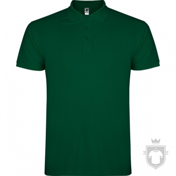 Polos Roly Star Tallas grandes color Bottle green :: Ref: 56 Polos Roly Star Tallas grandes color Bottle green :: Ref: 56