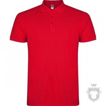Polos Roly Star Tallas grandes color Red :: Ref: 60 Polos Roly Star Tallas grandes color Red :: Ref: 60
