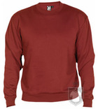 Sudaderas Roly Clásica color Granate :: Ref: 57 Sudaderas Roly Clásica color Granate :: Ref: 57