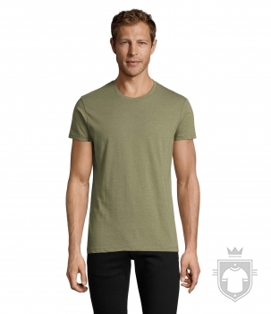 Camisetas Sols Regent Ajustada color Heather khaki :: Ref: 288 Camisetas Sols Regent Ajustada color Heather khaki :: Ref: 288