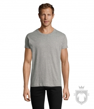 Camisetas Sols Regent Ajustada color Grey Melange :: Ref: 350 Camisetas Sols Regent Ajustada color Grey Melange :: Ref: 350