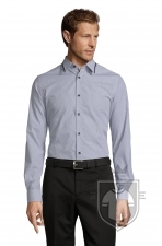 Camisas Sols Baxter color White stripped / Black :: Ref: 994 Camisas Sols Baxter color White stripped / Black :: Ref: 994