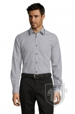 Camisas Sols Baxter color Opal grey / Black :: Ref: 998 Camisas Sols Baxter color Opal grey / Black :: Ref: 998