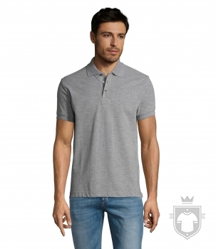 Polos Sols Prime color Grey melange :: Ref: 360 Polos Sols Prime color Grey melange :: Ref: 360