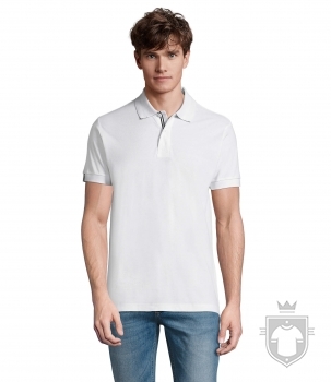 Polos Sols Patriot color White - Black :: Ref: 906 Polos Sols Patriot color White - Black :: Ref: 906
