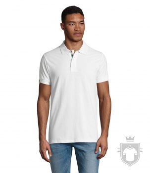 Polos Sols Patriot color White - Red :: Ref: 987 Polos Sols Patriot color White - Red :: Ref: 987