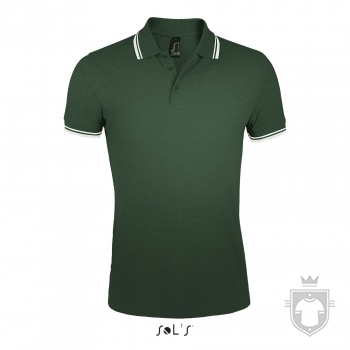 Polos Sols Pasadena Tallas grandes color Green - White :: Ref: 946 Polos Sols Pasadena Tallas grandes color Green - White :: Ref: 946