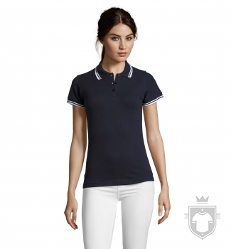 Polos Sols Pasadena W color French navy / White :: Ref: 912 Polos Sols Pasadena W color French navy / White :: Ref: 912