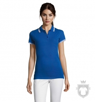 Polos Sols Pasadena W color Royal blue - White :: Ref: 913 Polos Sols Pasadena W color Royal blue - White :: Ref: 913