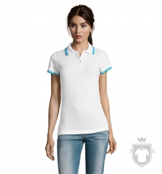 Polos Sols Pasadena W color White - Aqua :: Ref: 930 Polos Sols Pasadena W color White - Aqua :: Ref: 930