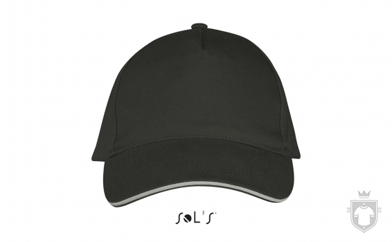 Gorras Sols Long Beach color Light grey - Dark grey :: Ref: 911 Gorras Sols Long Beach color Light grey - Dark grey :: Ref: 911