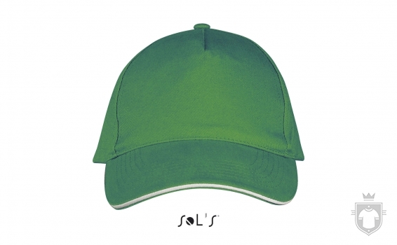 Gorras Sols Long Beach color Kelly green / White :: Ref: 920 Gorras Sols Long Beach color Kelly green / White :: Ref: 920