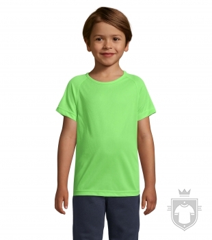 Camisetas Sols Sporty K color Neon green :: Ref: 286 Camisetas Sols Sporty K color Neon green :: Ref: 286