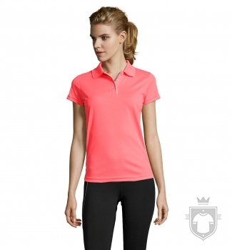 Polos Sols Performer w color Neon Coral :: Ref: 153 Polos Sols Performer w color Neon Coral :: Ref: 153