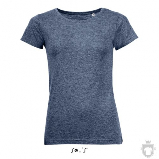 Camisetas Sols Mixed W color Heather navy :: Ref: 322 Camisetas Sols Mixed W color Heather navy :: Ref: 322