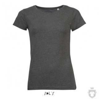 Camisetas Sols Mixed W color Charcoal melange :: Ref: 348 Camisetas Sols Mixed W color Charcoal melange :: Ref: 348
