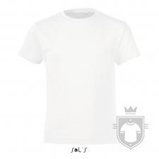 Camisetas Sols Regent FIT Kids color White :: Ref: 102 Camisetas Sols Regent FIT Kids color White :: Ref: 102