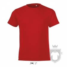 Camisetas Sols Regent FIT Kids color Red :: Ref: 145 Camisetas Sols Regent FIT Kids color Red :: Ref: 145