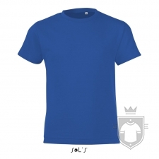 Camisetas Sols Regent FIT Kids color Royal Blue :: Ref: 241 Camisetas Sols Regent FIT Kids color Royal Blue :: Ref: 241