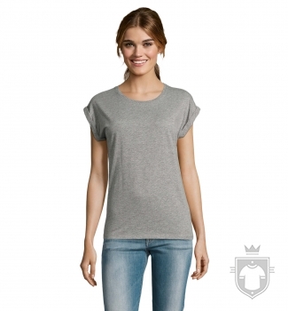 Camisetas Sols Melba color Grey Melange :: Ref: 350 Camisetas Sols Melba color Grey Melange :: Ref: 350