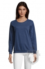 Sudaderas Sols Studio W color Heather indigo :: Ref: 239 Sudaderas Sols Studio W color Heather indigo :: Ref: 239