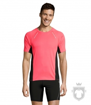 Camisetas Sols Sydney color Neon Coral :: Ref: 153 Camisetas Sols Sydney color Neon Coral :: Ref: 153