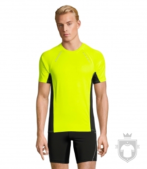 Camisetas Sols Sydney color Yellow Neon :: Ref: 306 Camisetas Sols Sydney color Yellow Neon :: Ref: 306