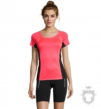 Camisetas Sols Sydney W color Neon Coral :: Ref: 153 Camisetas Sols Sydney W color Neon Coral :: Ref: 153