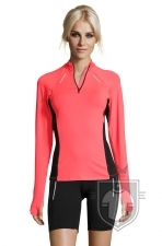 Camisetas Sols Berlin W color Neon Coral :: Ref: 153 Camisetas Sols Berlin W color Neon Coral :: Ref: 153