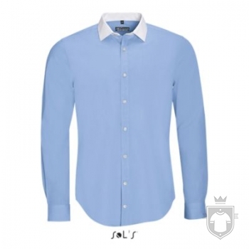 Camisas Sols Belmont color Sky Blue :: Ref: 220 Camisas Sols Belmont color Sky Blue :: Ref: 220