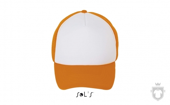 Gorras Sols Bubble color White / Neon Orange :: Ref: 517 Gorras Sols Bubble color White / Neon Orange :: Ref: 517