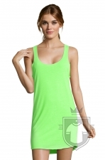 Vestidos Sols Cocktail color Neon green :: Ref: 286 Vestidos Sols Cocktail color Neon green :: Ref: 286