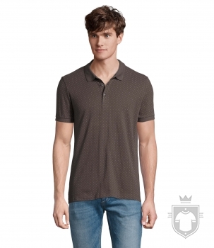 Polos Sols Brandy color Dark grey / White :: Ref: 503 Polos Sols Brandy color Dark grey / White :: Ref: 503
