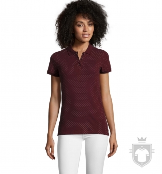 Polos Sols Brandy W color Oxblood / White :: Ref: 502 Polos Sols Brandy W color Oxblood / White :: Ref: 502