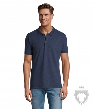 Polos Sols Phoenix color Heather denim :: Ref: 222 Polos Sols Phoenix color Heather denim :: Ref: 222