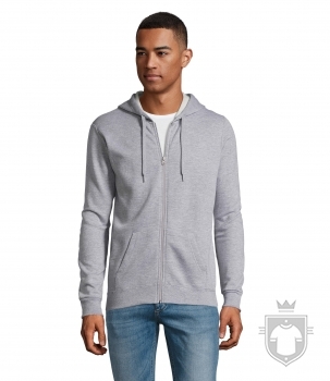Sudaderas Sols Stone color Grey melange :: Ref: 360 Sudaderas Sols Stone color Grey melange :: Ref: 360