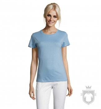 Camisetas Sols Regent W color Sky Blue :: Ref: 220 Camisetas Sols Regent W color Sky Blue :: Ref: 220