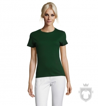 Camisetas Sols Regent W color Bottle Green :: Ref: 264 Camisetas Sols Regent W color Bottle Green :: Ref: 264