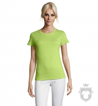 Camisetas Sols Regent W color Apple Green :: Ref: 280 Camisetas Sols Regent W color Apple Green :: Ref: 280