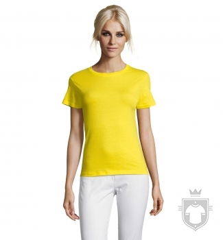 Camisetas Sols Regent W color Lemon :: Ref: 302 Camisetas Sols Regent W color Lemon :: Ref: 302