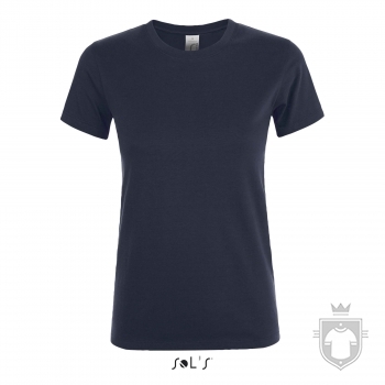 Camisetas Sols Regent W color French Navy :: Ref: 319 Camisetas Sols Regent W color French Navy :: Ref: 319